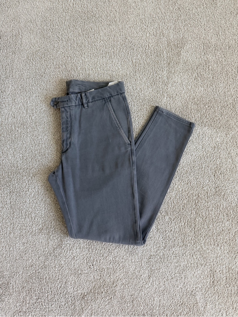 Hugo Boss Men's Slim Gray Chino Pants